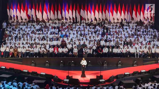 Bersama Ma"ruf Amin, Jokowi Sampaikan Pidato Visi Indonesia