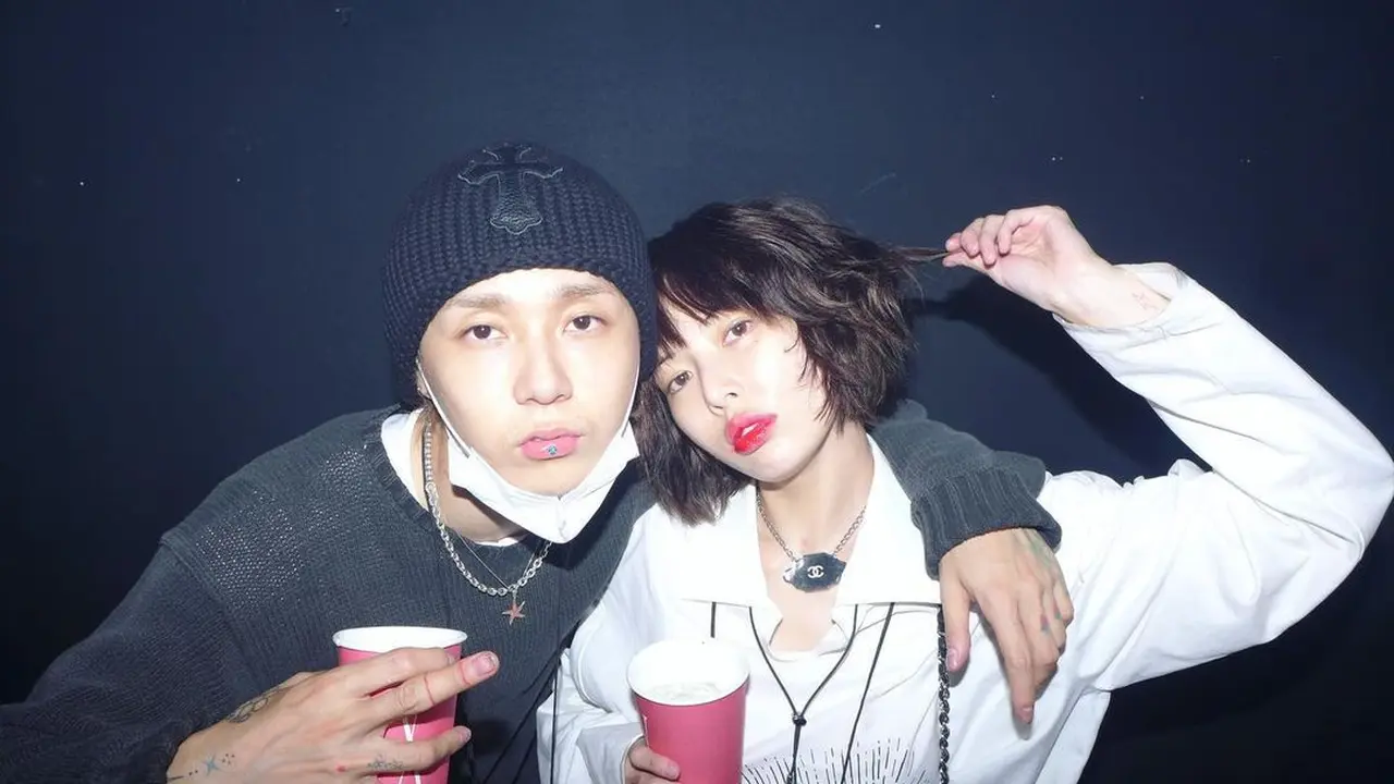 DAWN dan HyunA. (Instagram/ hyojong_1994)