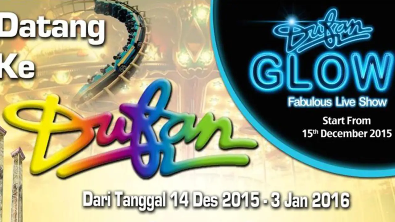 Lengkapi Serunya Liburan Dengan Wahana Baru Dufan Glow