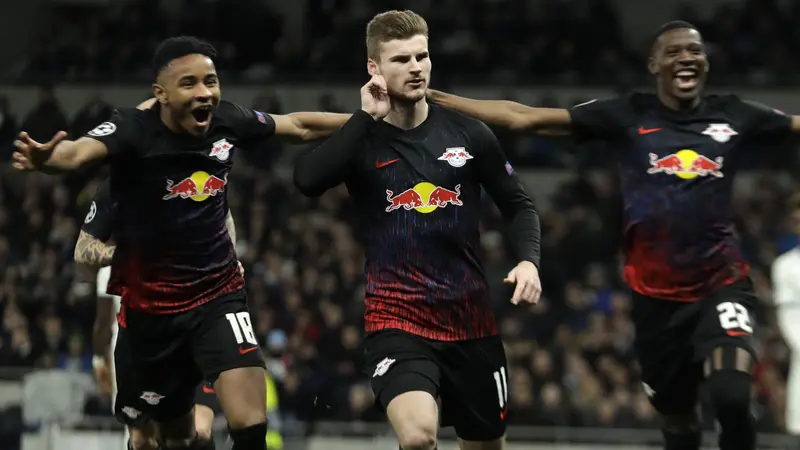 Gol Penalti Timo Werner Antar RB Leipzig Bungkam Tottenham