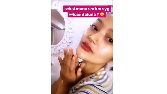 6 Potret Terbaru Siti Badriah Setelah Filler Bibir, Makin Seksi (sumber: Instagram.com/rezagladys)