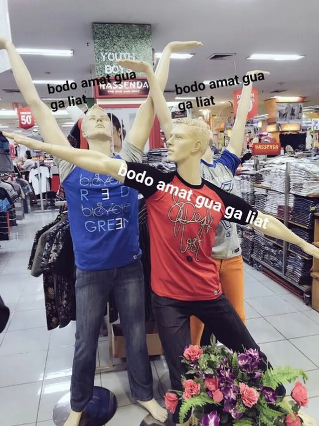 Meme Kocak ala Manekin Ini Bikin Ngakak