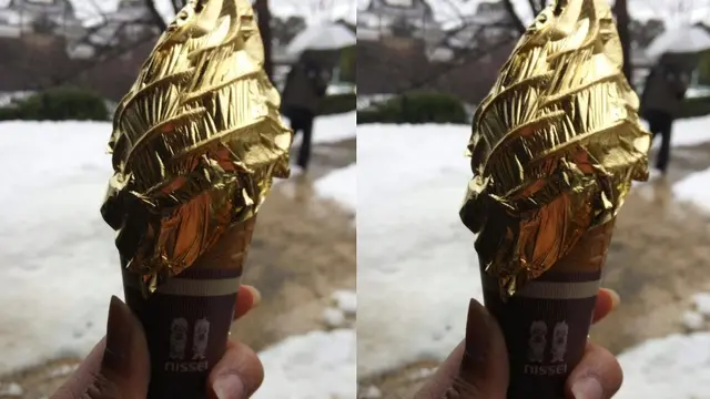Es Krim Daun Emas
