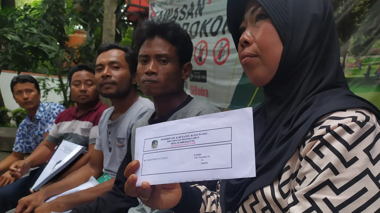 Warga Dusun Pancer Banyuwangi