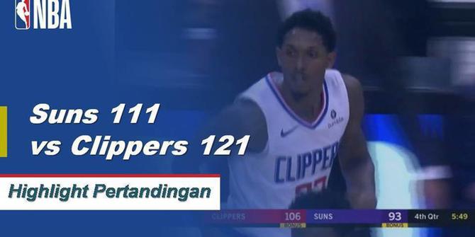 Cuplikan Pertandingan NBA : Clippers 121 vs Suns 111