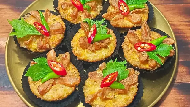 Resep tahu fantasi sosis. (dok. Cookpad @dapoerkuE)