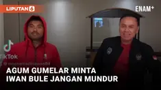 Agum Gumelar Minta Iwan Bule Jangan Mundur dari Ketum PSSI