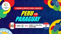 PERU VS PARAGUAY (liputan6.com/Abdillah)