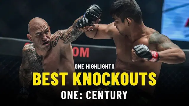 Berita Video Melihat Aksi Knockouts Terbaik dari One Championship Century, Jepang