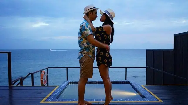 Angga Wijaya dan Dewi Perssik