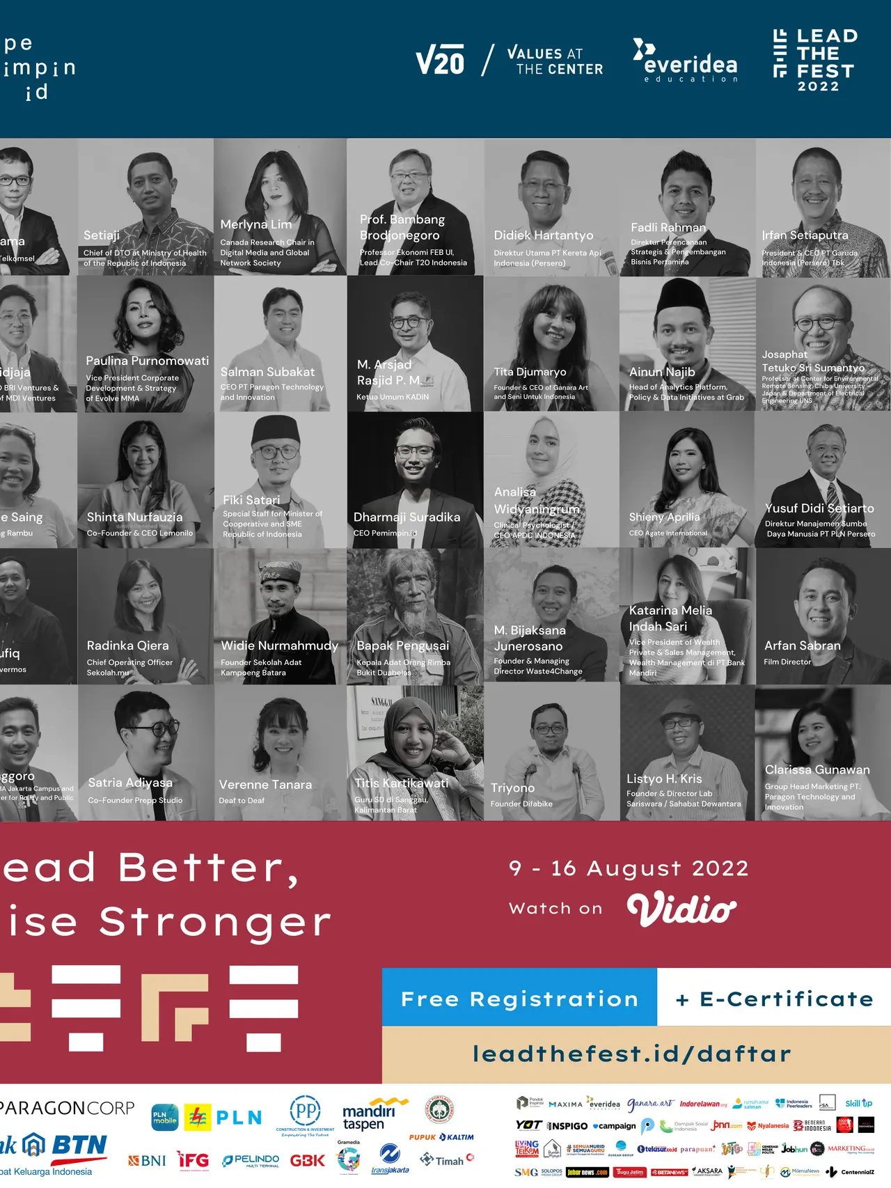 Lead The Fest 2022 Hadirkan Lebih Dari 80 Pembicara Inspiratif untuk