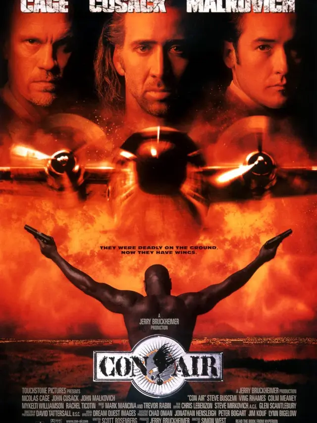 Poster Con Air. (Foto: Dok. Touchstone Pictures/ IMDb)