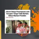 Deretan Hoaks Iringi RUU Perampasan Aset, Simak Faktanya