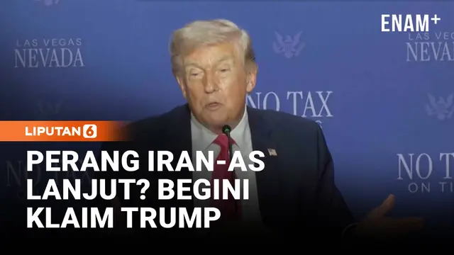 Bagaimana Nasib Perang Iran-AS ? Ini Kata Trump