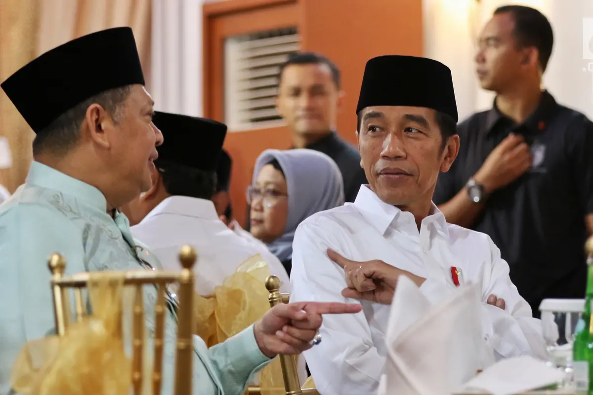 Presiden Jokowi dan Wapres Jusuf Kalla Buka Puasa Bersama Ketua DPR