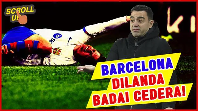 Berita video Scroll Up kali ini membahas nasib buruk yang menimpa Barcelona pada pekan ke-27 La Liga. Frenkie de Jong dan Pedri harus menepi akibat cedera.
