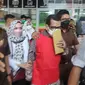 Terdakwa pencabulan terhadap mahasiswi Universitas Riau saat ditahan jaksa beberapa waktu lalu. (Liputan6.com/M Syukur)