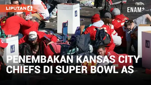 VIDEO: Terjadi Penembakan saat Parade Kemenangan Kansas City Chiefs di Super Bowl AS, Satu Orang Tewas