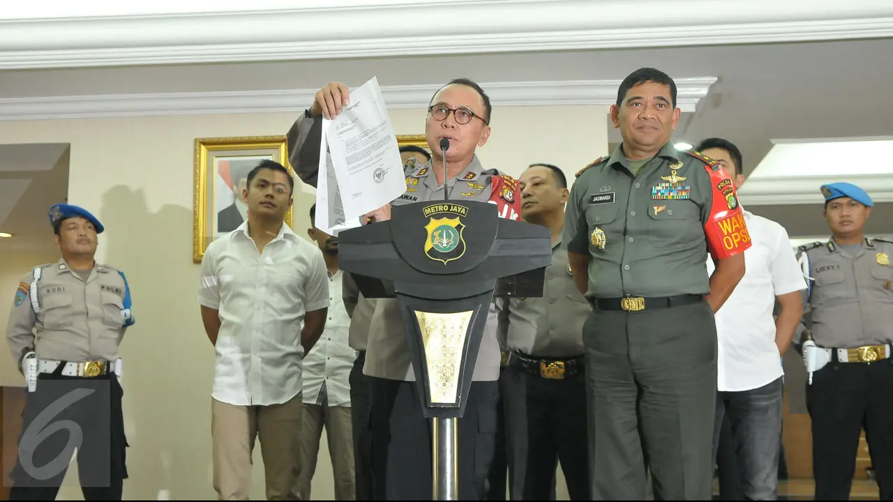 Kapolda Metro Jaya Umumkan Penangkapan Miryam S Haryani-Jakarta-Helmi Afandi-20170501