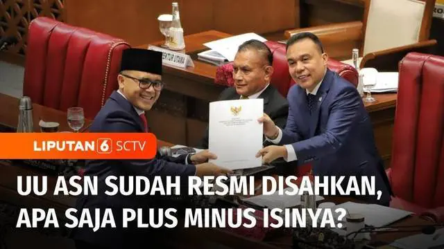 Rancangan Undang-Undang Revisi Aparatur Sipil Negara telah resmi disahkan jadi Undang-Undang oleh Pemerintah. Salah satu poin dalam undang-undang ini yang menuai pro kontra, yakni ketiadaan larangan bagi anggota TNI-Polri yang mengisi jabatan ASN ter...