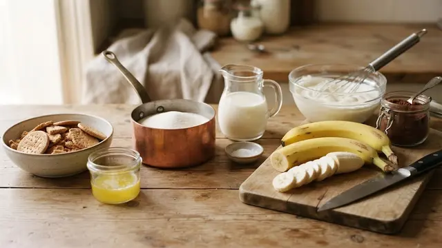 Resep Banoffee Cup Pisang Karamel Tanpa Oven
