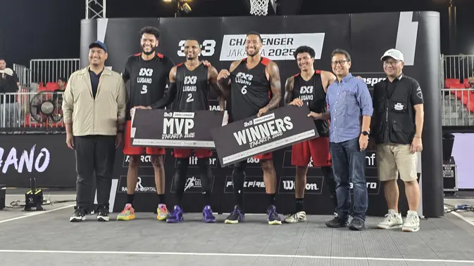 Bangkit dari Keterpurukan, Lugano Juara FIBA 3x3 Challenger Jakarta 2025