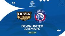 Cover prediksi Dewa United Vs Arema FC - BRI Super League. (Bola.com/Gregah Nurikhsani)