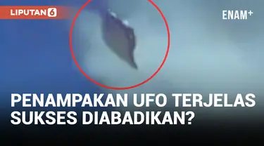 Pilot Rekam Penampakan UFO Saat Terbangkan Pesawat