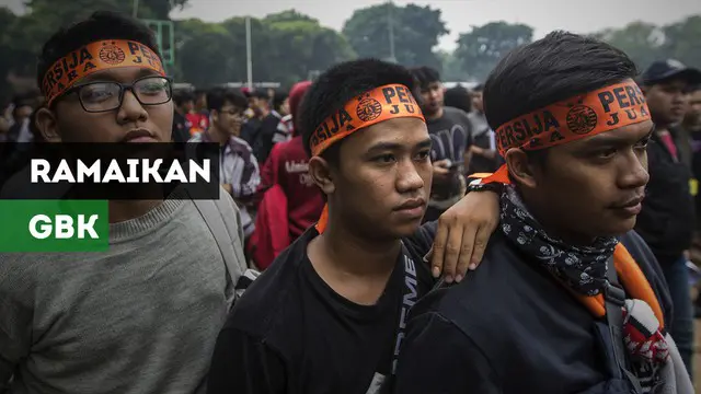 VIDEO: Jakmania Mulai Ramaikan Stadion GBK Jelang Persija Vs Mitra Kukar