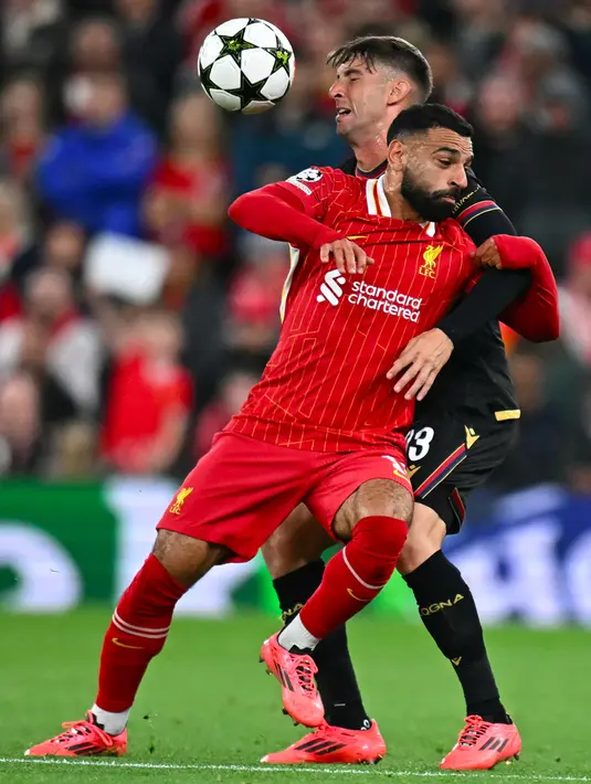Di babak kedua, Liverpool masih memegang kendali permainan. (Paul ELLIS/AFP)