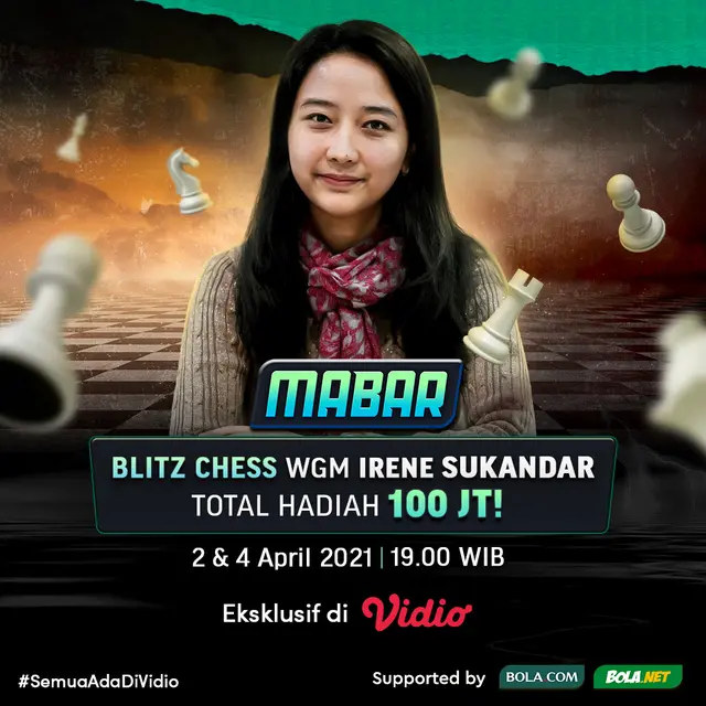 Mabar Blitz Chess bersama WGM Irene Sukandar