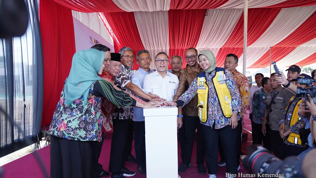 Harapan Mendag Zulkifli Hasan saat Resmikan Pembangunan Pasar Banjarsari Pekalongan