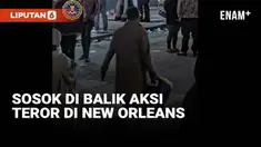 FBI merilis rekaman Shamsud-Din Jabbar, pelaku serangan truk di New Orleans yang tewaskan 14 orang dan lukai 30 lainnya. Mantan tentara AS ini membawa cooler berisi bom rakitan sebelum menyerang Bourbon Street di malam Tahun Baru.
