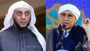 Syekh Ali Jaber dan Buya Yahya. (Dok. Liputan6.com dan YouTube Al Bahjah TV)