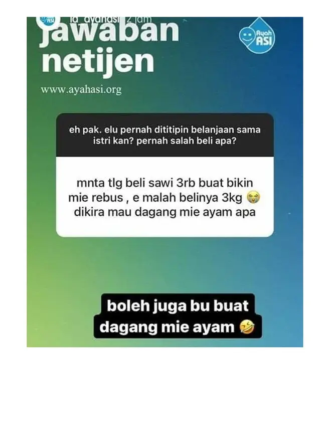 10 Curhatan Suami Salah Beli Titipan Belanja Istri Ini Bikin Geleng Kepala