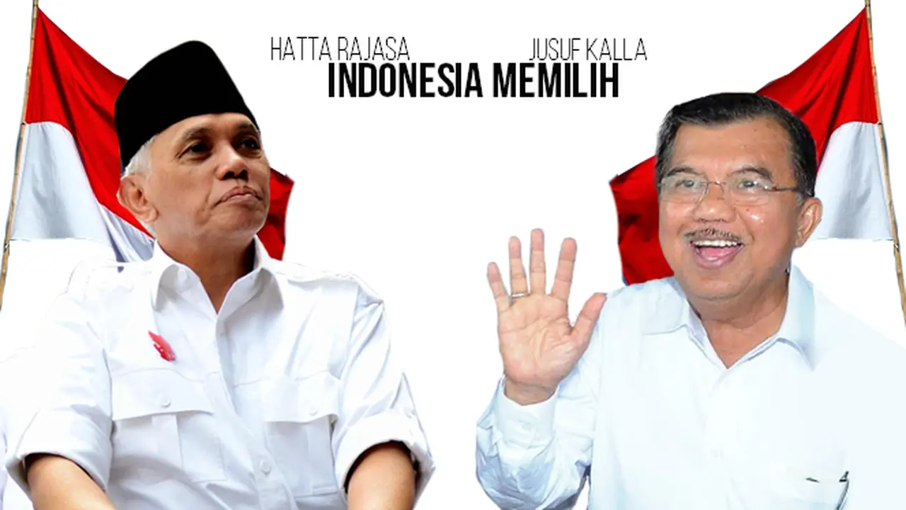Hatta Rajasa dan Jusuf Kalla (2)