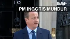 Perdana Menteri Inggris David Cameron mengumumkan pengunduran dirinya setelah publik Inggris memilih keluar dari Uni Eropa