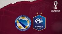 Kualifikasi Piala Dunia - Bosnia Vs Prancis (Bola.com/Adreanus Titus)