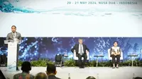 Wakil Ketua BKSAP DPR RI yang juga Anggota Biro Inter-Parliamentary Union (IPU), Putu Supadma Rudana di World Water Forum (WWF) ke-10 di Bali Nusa Dua Convention Center (BNDCC) pada Selasa, 21 Mei 2024.. (Foto: Istimewa).