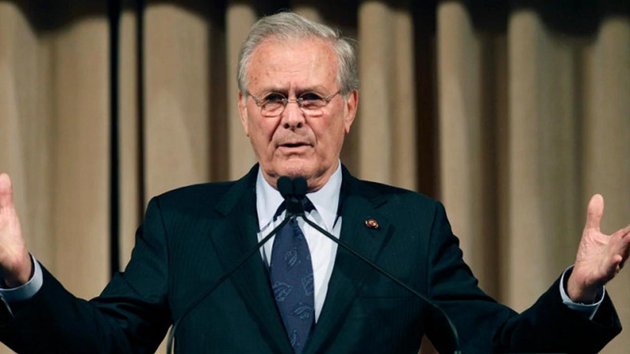 Mantan Menteri Pertahanan Amerika Serikat (AS) Donald Rumsfeld yang menjadi arsitek utama perang Irak, wafat dalam usia 88 tahun (AP)