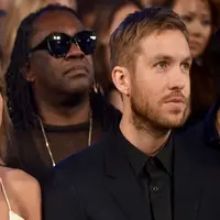 Mantan kekasih Taylor Swift, Calvin Harris turut serta meramaikan perang antara pelantun lagu 'Blank Space' dengan Kim Kardashian dan Kanye West. (AFP/Bintang.com)