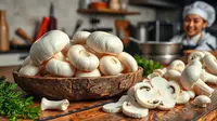 Aneka Resep Jamur Kancing Lezat dan Mudah Dibuat