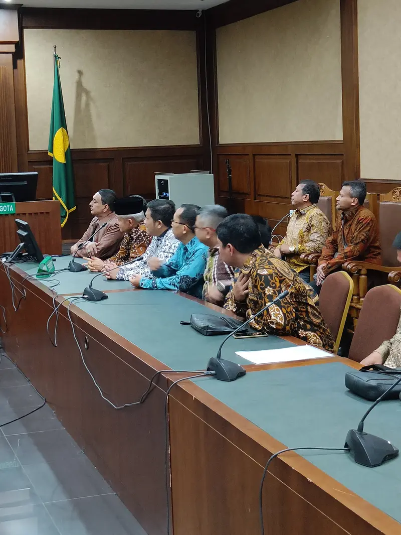 Sidang Perdana Gugatan Panji Gumilang kepada Wakil Ketua Majelis Ulama Indonesia (MUI), Anwar Abbas dan pihak MUI.