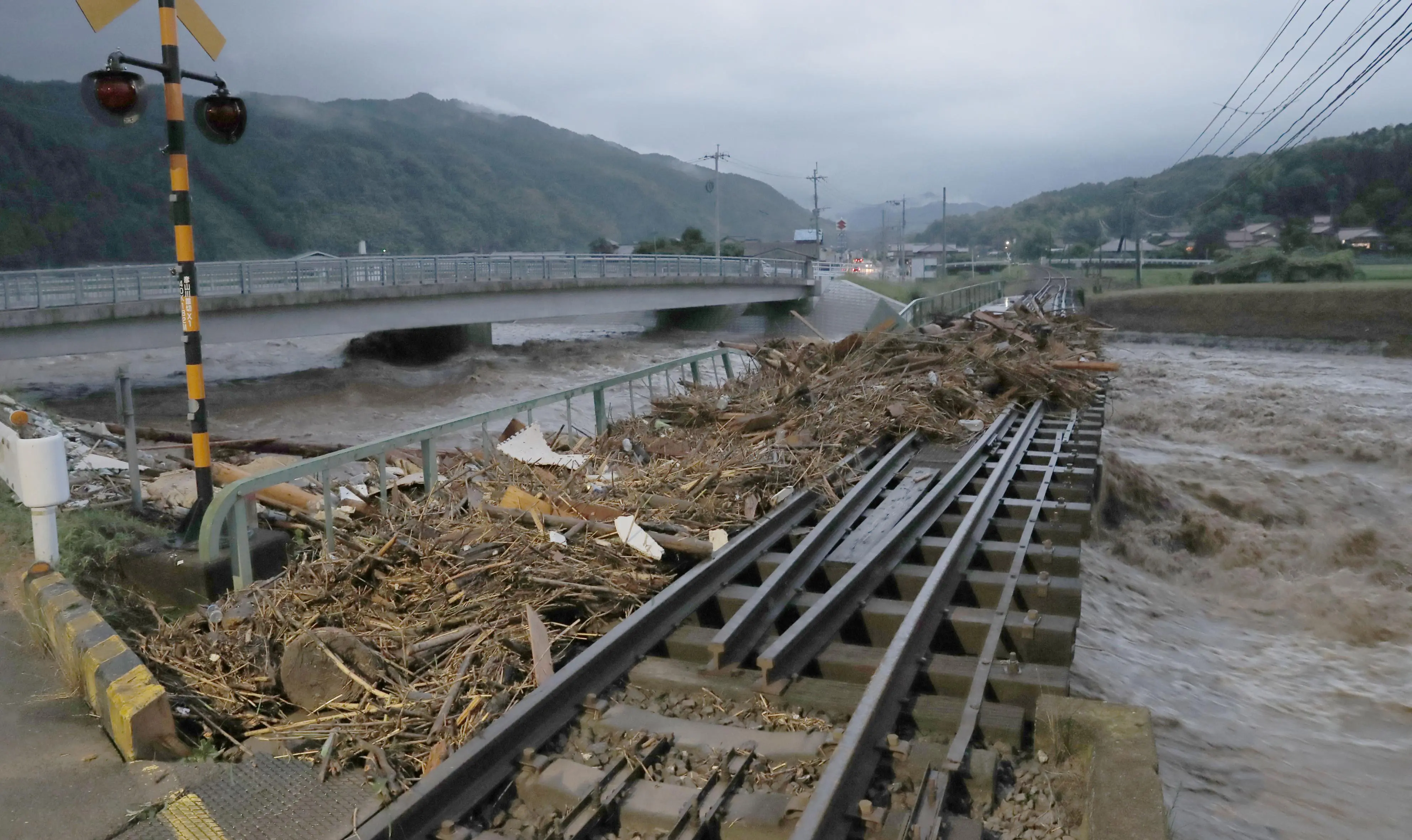 Banjir Jepang 2017 (AP)