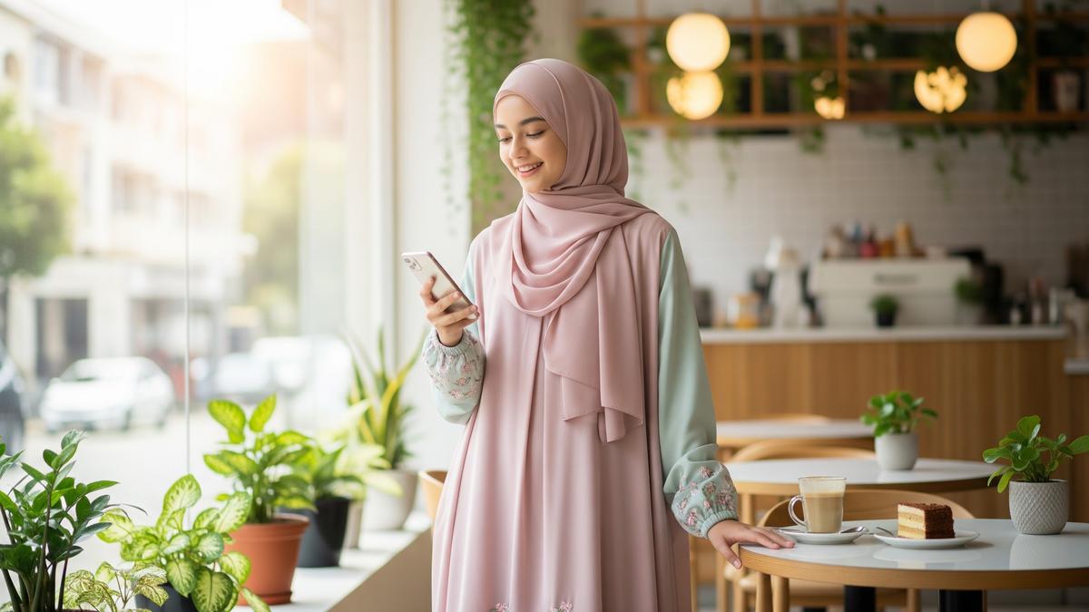 8 Model Gamis Remaja yang Lagi Hits di 2025, Tampil Trendy dan Anggun Setiap Hari