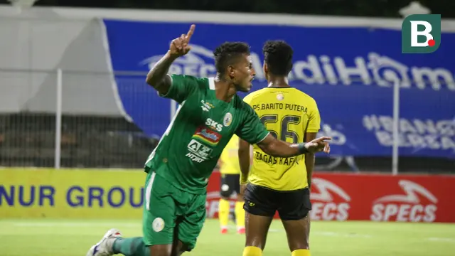 Foto: Gol Tunggal Wander Luiz ke Gawang Barito Putera di BRI Liga 1 Jadi Kado Penampilan ke-100 Bagus Nirwanto