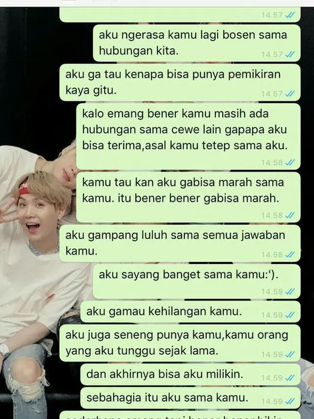 6 Chat Pertengkaran Menuju Putus dari Pacar Ini Penuh Drama, Bikin Nyesek