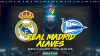 La Liga - Real Madrid Vs Deportivo Alaves (Bola.com/Adreanus Titus)