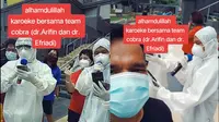 Demi Hibur Pasien Covid-19, Dokter di Wisma Atlet Gelar Karaoke Bersama