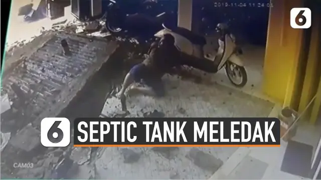 VIDEO Penjelasan Ilmiah Septic Tank Meledak yang Viral